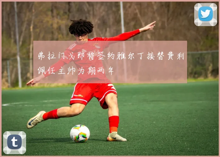 弗拉门戈即将签约雅尔丁接替费利佩任主帅为期两年
